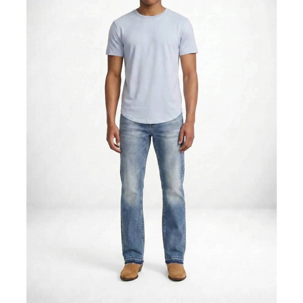 NEW MONFRERE clint classic bootcut jeans in aura